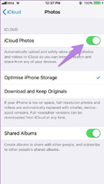 How to Delete Photos only from iCloud