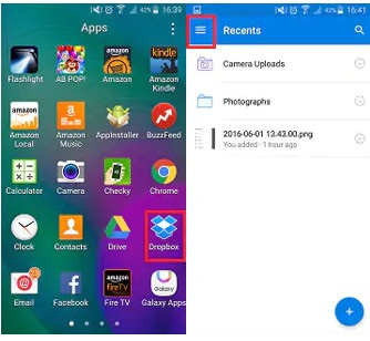 How to Backup Pictures on Android with Dropbox