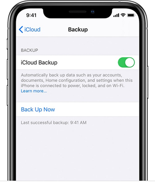 How to Backup iPhone using iCloud